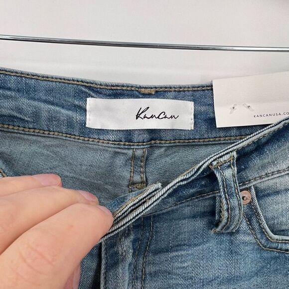 NWT Kancan Signature Mid Rise Ankle Skinny‎ Crop Jean Size 9 28” - Picture 5 of 8